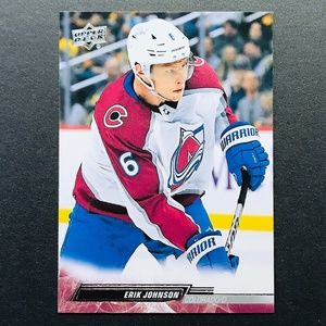 Erik Johnson - 2022-23 Upper Deck #47